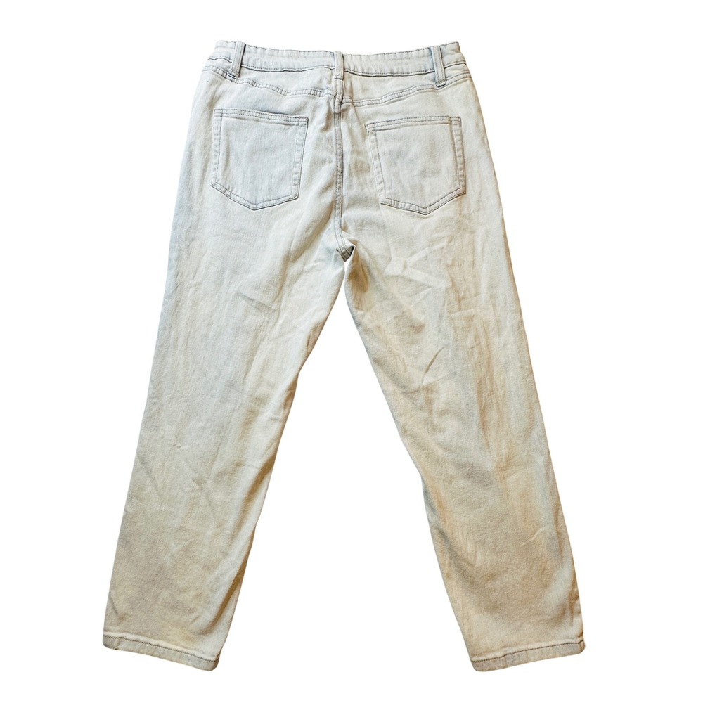 Wild‎ Fable Jeans Women's 16 High Rise Mom Light Wash Distressed Denim Pants